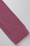 Lässige, solide Patchwork-Oberteile mit Taschen und O-Ausschnitt (13 Farben)