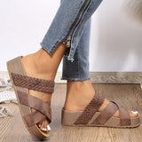 Casual Weave Opend Comfortable Shoes