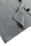 Casual Solid Buttons Hooded Collar Cardigans(8 Colors)