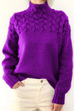 Casual Solid Weave Turtleneck Sweaters(11 Colors)