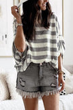 Casual Daily Striped Tops