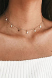 Modische, schlichte, solide Halsketten-Accessoires