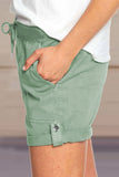 Calças casuais de cor sólida com bolso sólido reto (8 cores)
