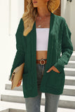 Fashion Casual Solid Patchwork Cardigans(4 Colors)