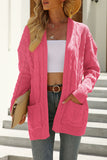 Fashion Casual Solid Patchwork Cardigans(4 Colors)