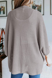 Casual Street Solid Split Joint Tops Pullover (10 Farben)