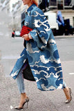 Street Camouflage Print Patchwork Turndown Collar Outerwear(12 Colors)