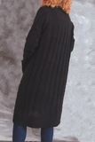 Casacos casuais com fivela de bolso sólido e decote em V (8 cores)