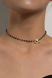 Modische, sexy Patchwork-Perlen-Röhren-Halsketten
