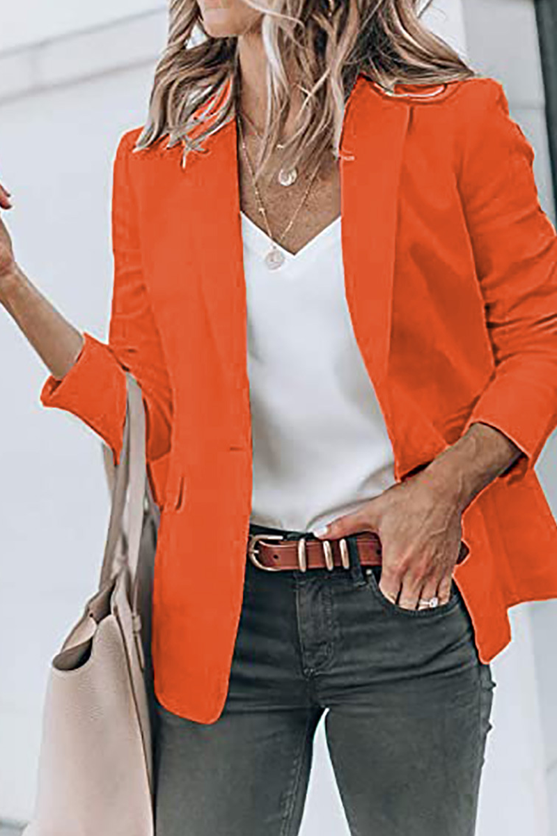 Fashion Solid Turndown Collar Outerwear(11 Colors) – Bohonini