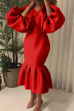 Fashion Sexy Solid Basic V Neck Evening Dress(6 Colors)