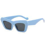 Óculos de sol de retalhos sólidos da moda (4 cores)