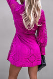 Elegant Solid Lace V Neck Princess Dresses(4 Colors)