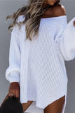 Lässige, elegante, einfarbige Pullover mit V-Ausschnitt