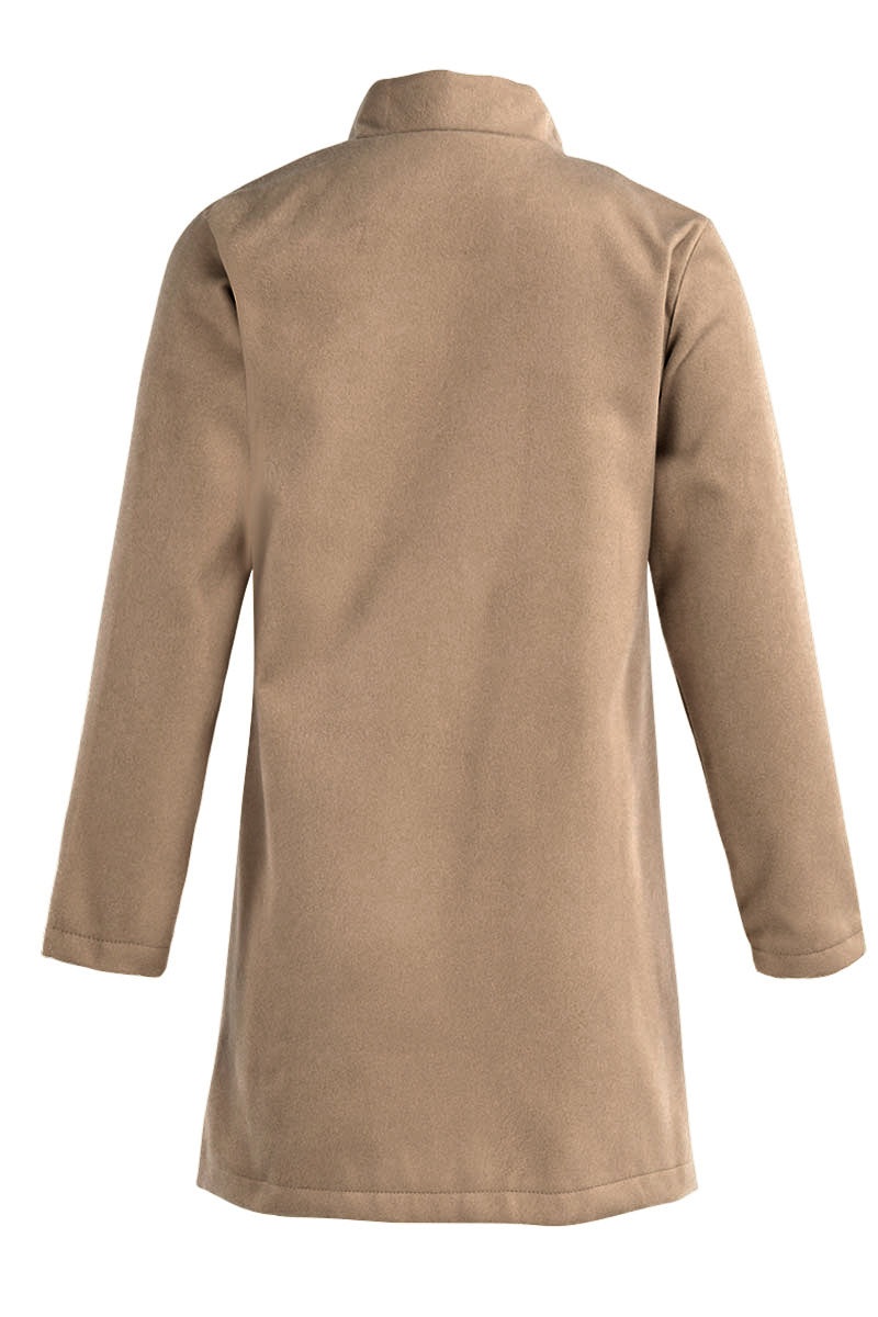 Casual Long Sleeve Regular Sleeve Solid Coats(6 Colors)