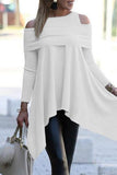 Casual Solid Solid Color O Neck T-Shirts