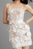 Celebrities Elegant Solid Embroidered Strapless One Step Skirt Dresses