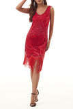 Celebrities Elegant Solid Tassel U Neck Evening Dress Dresses(4 Colors)
