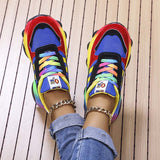 Casual Sportswear Daily Patchwork Round Out Door Shoes