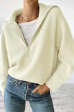 Casual Daily Solid Patchwork Turndown Collar Tops(7 Colors)